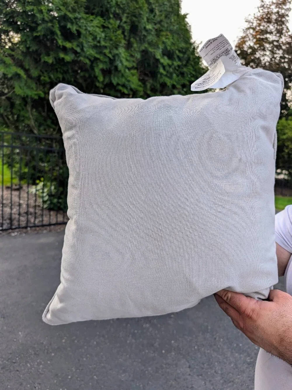 Southern Tide Oceanside Gray Pillow 20x20 NWT